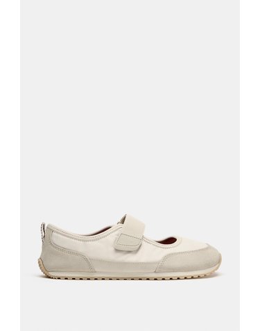 자라 베어풋 스포티 발레리나 플랫 5250/810/107 SAND BROWN