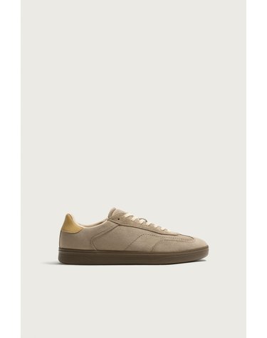자라 힐 디테일 레트로 스니커즈 2290/820/107 SAND BROWN