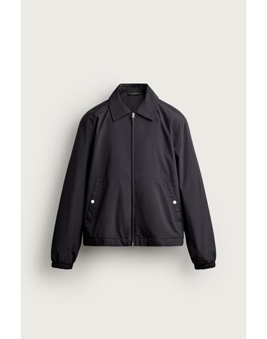 자라 발수 테크니컬 집업 자켓 3411/320/800 BLACK