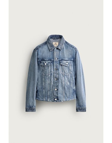 자라 크롭 트러커 데님 자켓 6216/401/406 LIGHT BLUE