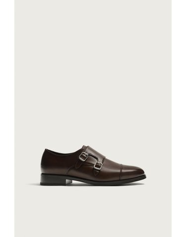 자라 더블 버클 몽크스트랩화 2417/820/700 BROWN