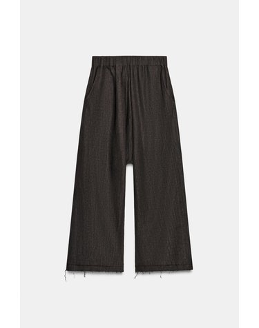 자라 로우라이즈 와이드 포켓 팬츠 0085/815/832 TAUPE GREY