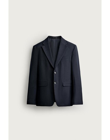 자라 레귤러핏 컴포트 수트 블레이저 9621/696/401 NAVY BLUE