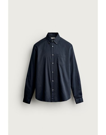 자라 릴렉스핏 포켓 긴팔 셔츠 4798/589/401 NAVY BLUE
