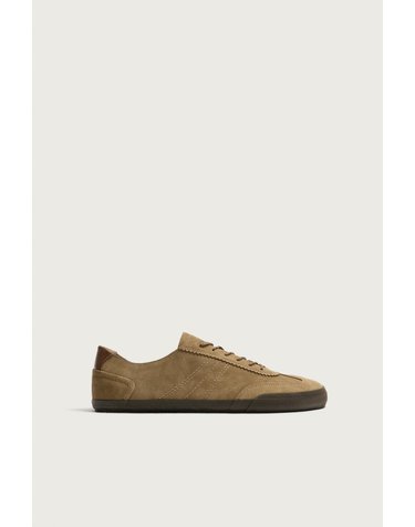 자라 베어풋 스웨이드 스니커즈 2251/820/700 BROWN
