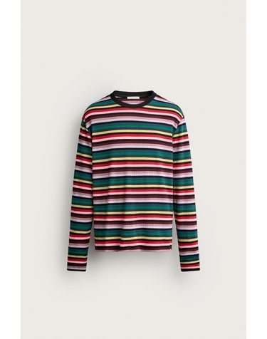자라 스트라이프 라운드넥 긴팔 티셔츠 5584/306/104 STRIPED