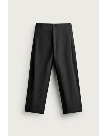 자라 플리츠 스트레이트핏 팬츠 2634/318/801 ANTHRACITE GREY
