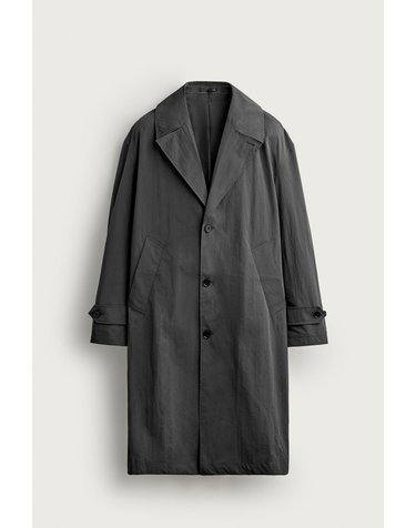 자라 테크니컬 릴렉스핏 트렌치코트 5854/759/802 GREY