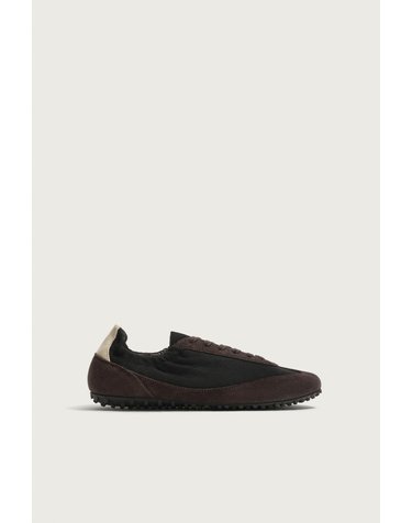자라 레트로 레더 트레이닝 스니커즈 2307/820/700 BROWN