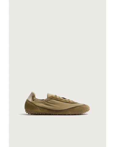 자라 레트로 레이스업 스니커즈 2307/820/107 SAND BROWN
