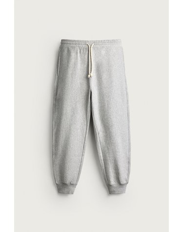 자라 레귤러핏 플리스 안감 조거 팬츠 4092/376/803 GREY MARL