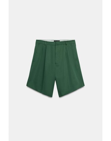 자라 플리츠 버뮤다 반바지 6929/950/500 GREEN