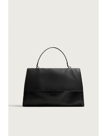 자라 플랩 대용량 숄더백 3371/820/800 BLACK