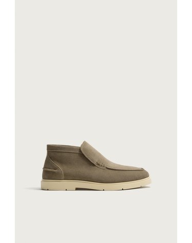 자라 스웨이드 모크토 캐주얼 앵클부츠 2041/820/131 TAUPE GREY