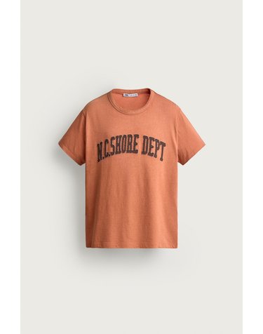 자라 워시드 패치 라운드넥 반팔 티셔츠 1165/321/615 ORANGE