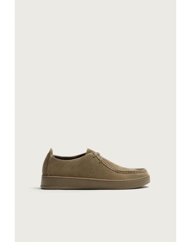 자라 스웨이드 모크토 캐주얼 더비화 2423/820/131 TAUPE GREY