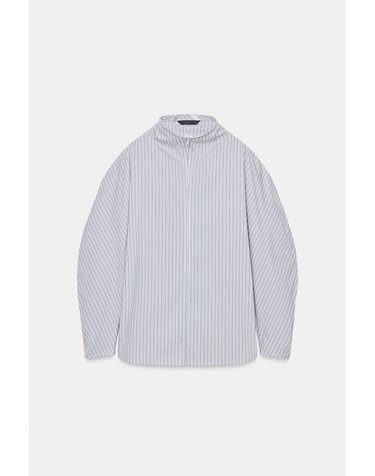 자라 스트라이프 볼륨 포플린 셔츠 7732/042/096 WHITE / GREY