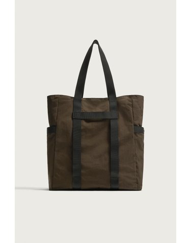 자라 테크니컬 쇼퍼 토트백 3382/820/700 BROWN