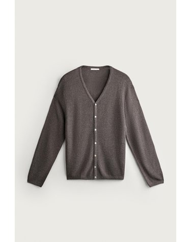 자라 릴렉스핏 버튼 니트 가디건 5755/312/102 GREY / TAN