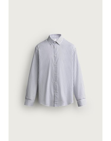 자라 스트라이프 레귤러핏 긴팔 셔츠 7545/333/104 STRIPED