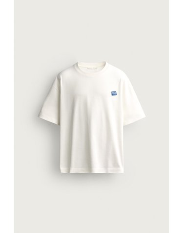 자라 릴렉스핏 포토 그래픽 반팔 티셔츠 6224/381/250 WHITE