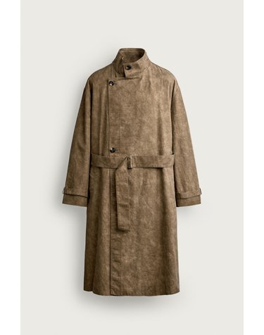 자라 릴렉스핏 워시드 트렌치 코트 2949/801/704 CAMEL