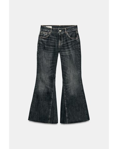 자라 로우라이즈 슈퍼 플레어 청바지 5359/216/401 NAVY BLUE