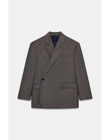 자라 오버사이즈 멀티포지션 블레이저 5030/782/700 BROWN