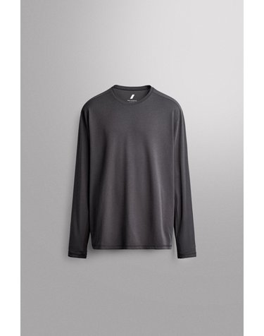자라 테크니컬 레귤러핏 긴팔 티셔츠 4387/389/485 BLUE / GREY