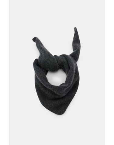 자라 캐시미어 100% 반다나 스카프 5059/201/801 ANTHRACITE GREY