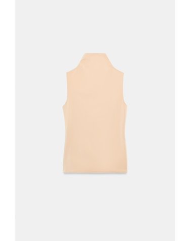 자라 샤이니 하이넥 민소매 탑 1067/460/733 CREAM