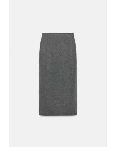 자라 스트레이트 미디 스커트 2298/713/803 GREY MARL