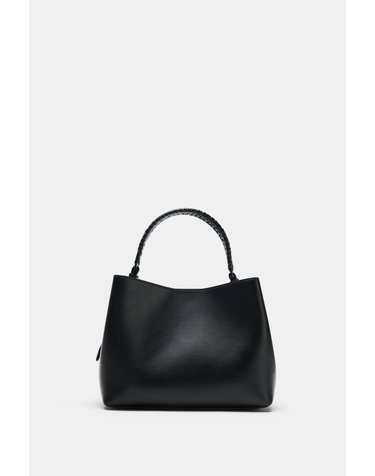 자라 브레이드 핸들 핸드백 6467/810/800 BLACK