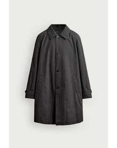 자라 발수 레귤러핏 트렌치 코트 5854/400/807 ANTHRACITE GREY