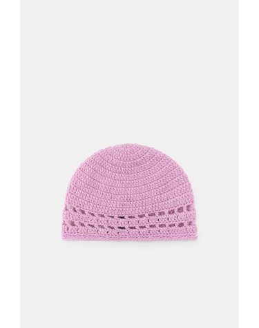 자라 비즈 크로셰 필박스 비니 1023/226/620 PINK