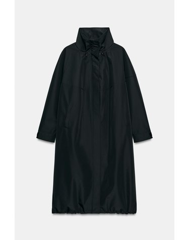 자라 발수 방풍 테크니컬 롱 자켓 5854/725/800 BLACK