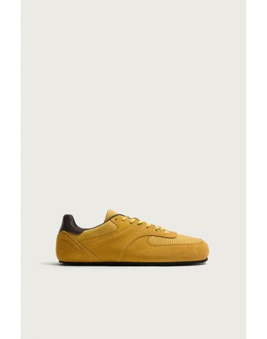 자라 베어풋 레더 콤비 스니커즈 2253/820/300 YELLOW