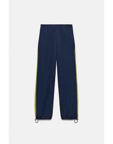 자라 테크니컬 사이드 밴드 조거 팬츠 4391/561/401 NAVY BLUE