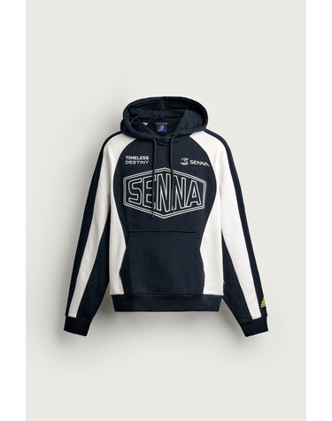 자라 아일톤 세나 후드 스웻셔츠 3443/417/401 NAVY BLUE