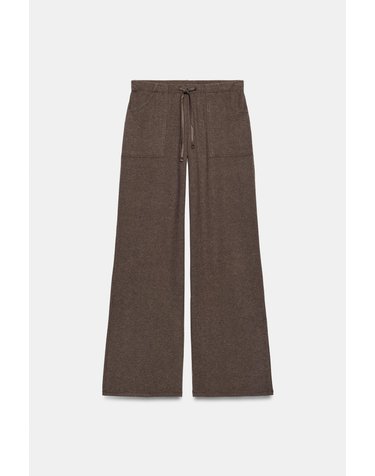 자라 소프트 와이드 포켓 팬츠 5584/697/700 BROWN