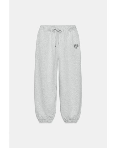자라 뉴욕 플러시 코튼 조거 팬츠 0264/161/803 GREY MARL