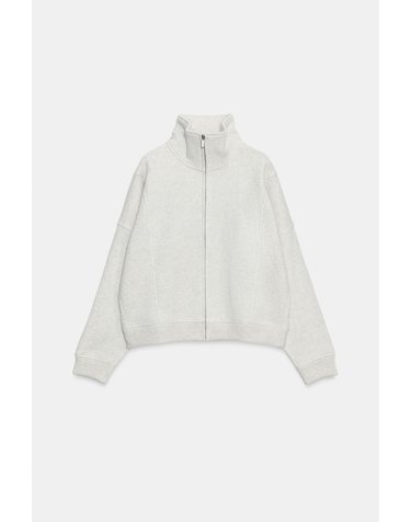 자라 오버핏 집업 스웨트셔츠 8417/804/803 GREY MARL