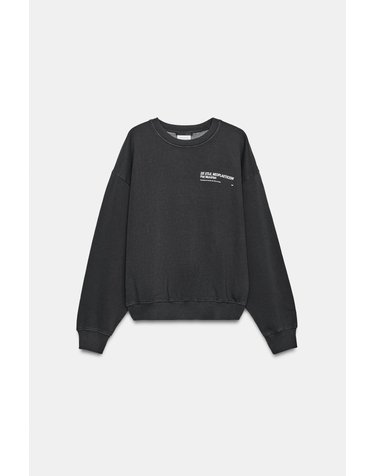 자라 오버사이즈 몬드리안 맨투맨 0085/147/922 DARK GREY