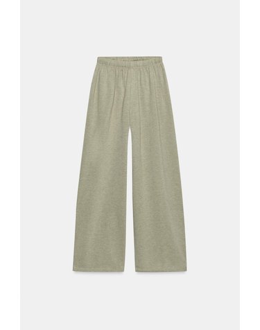 자라 플루이드 와이드 조거 팬츠 3253/828/916 GREY GREEN