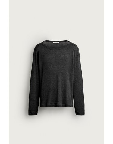 자라 릴렉스핏 보트넥 긴팔 티셔츠 5644/354/922 DARK GREY