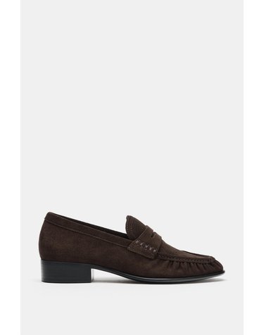 자라 스플릿 스웨이드 페니 로퍼 2571/810/700 BROWN