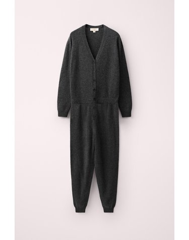 자라 카라멜런던 X 울 니트 점프수트 5755/159/803 GREY MARL