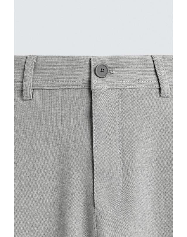 자라 자라 컴포트 텍스처 치노 팬츠 0706/650/804 PEARL GREY 그레이 착용컷