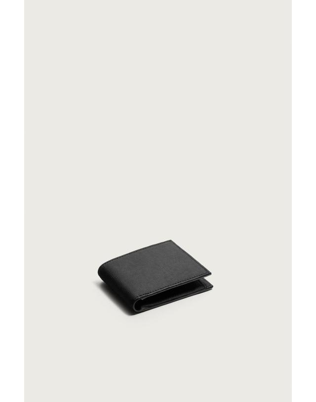 자라 자라 텍스처 카드 동전 반지갑 3801/820/800 BLACK 블랙 착용컷