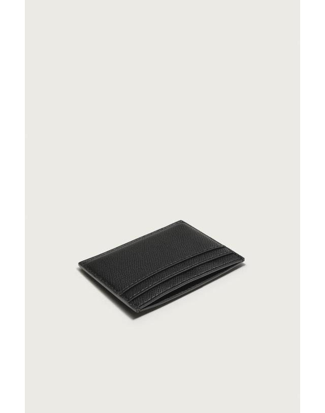 자라 자라 텍스처 카드 지갑 3808/720/800 BLACK 블랙 착용컷